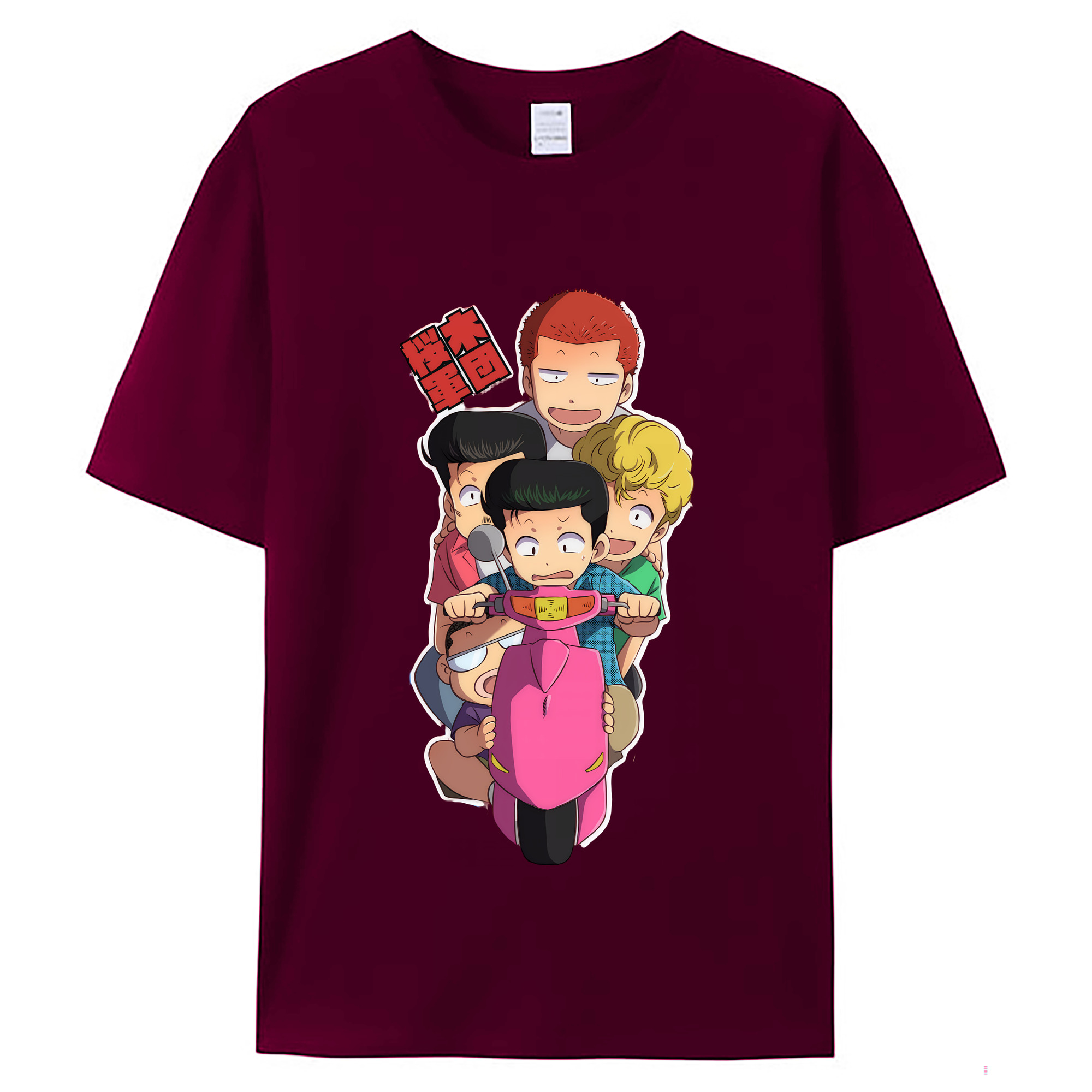 （画像用） SLAM DUNK／スラムダンク レディースカジュアルプリントTシャツ（綿100％）